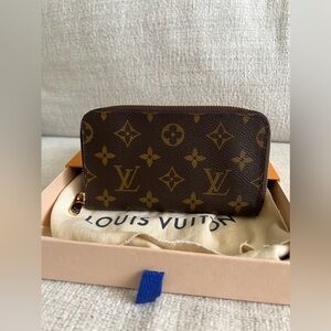 Louis Vuitton Monogram Zippy Compact Wallet